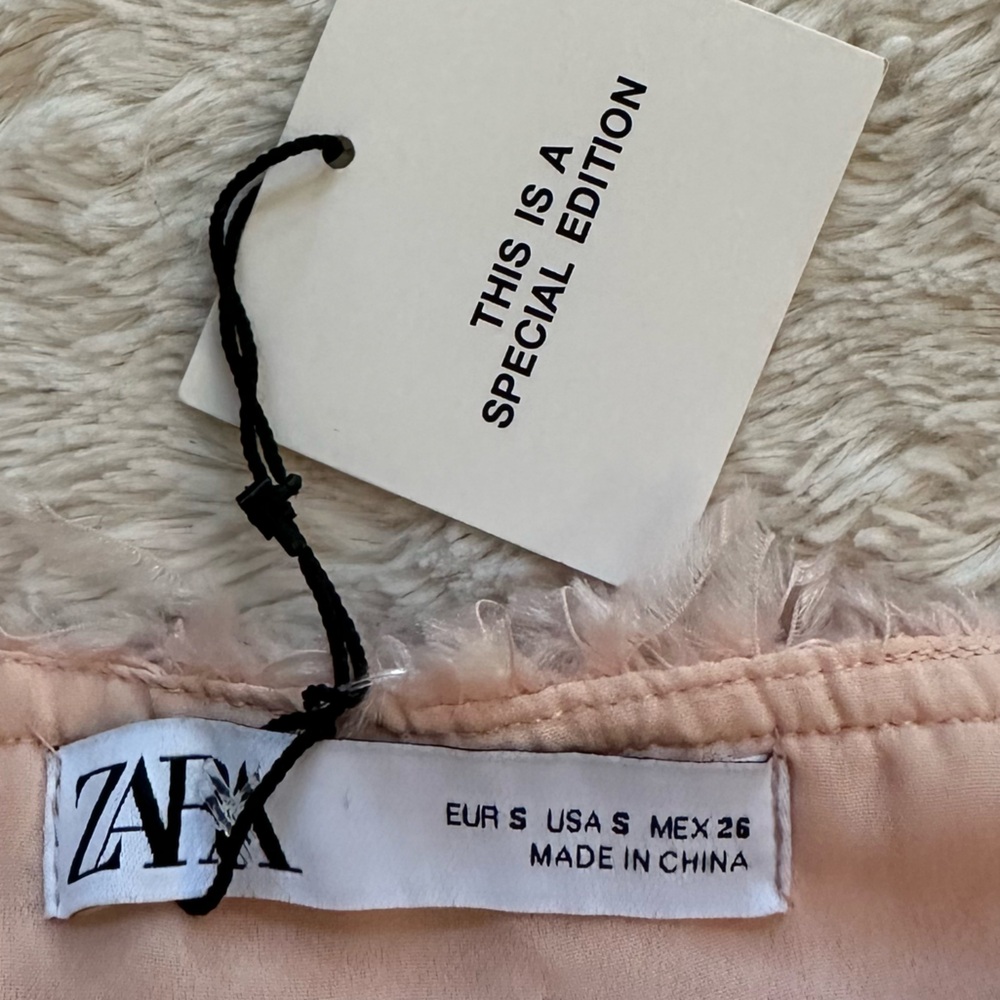Zara Feathery Halter Knit Dress Blogger Fav Limited Edition NWT - Picture 11 of 16